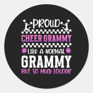 Sticker Rond Fière acclamation Grammy meneuse de claque Grammy 
