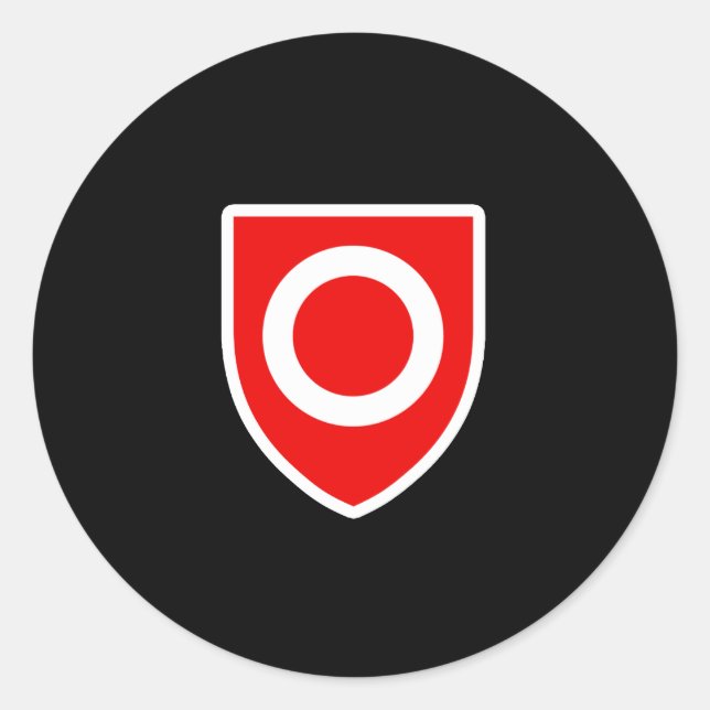 Sticker Rond Fierté (Devant)