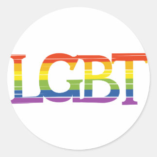Sticker Rond Fierté LGBT