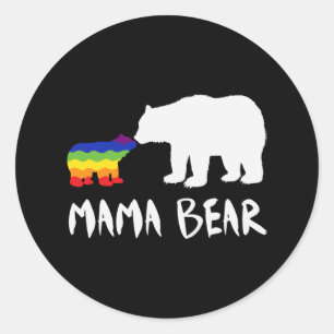 Sticker Rond Fierté Mama