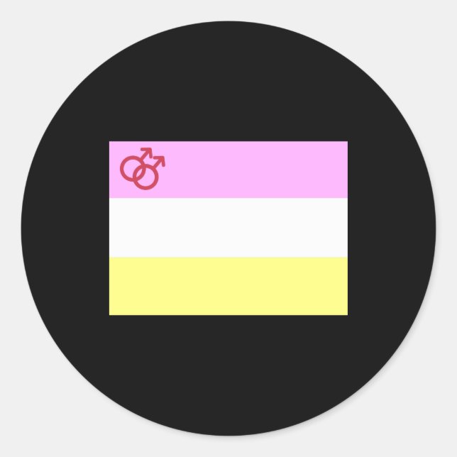 Sticker Rond Fierté Twink (Devant)
