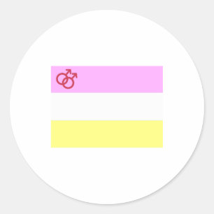 Sticker Rond Fierté Twink