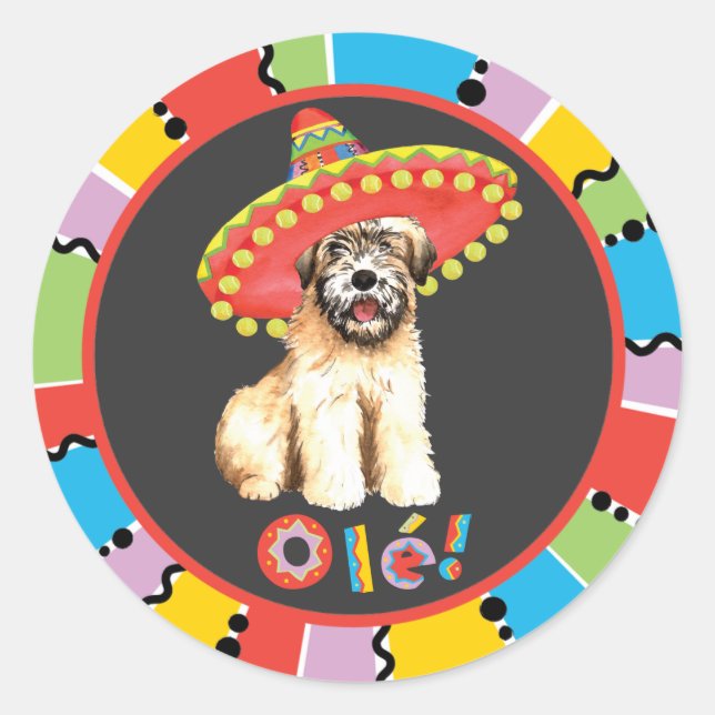 Sticker Rond Fiesta Wheaten (Devant)