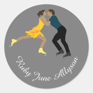 Sticker Rond Figure