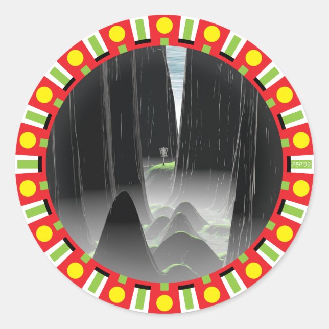 Sticker Rond Fil L'Aiguille (Devant)