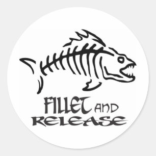 STICKER ROND FILET ET LIBÉRATION
