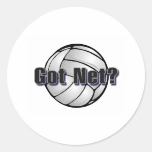 Sticker Rond Filet obtenu (volleyball)
