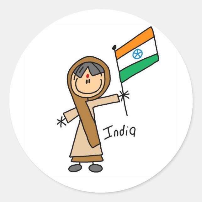 Sticker Rond Fille I Ride (Devant)