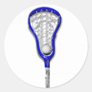 Sticker Rond Filles crosse