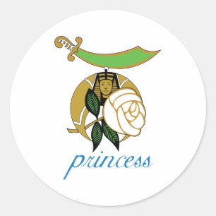 Sticker Rond Filles du Nil