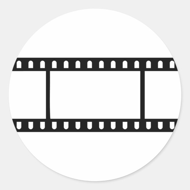 Sticker Rond Film Flick (Devant)