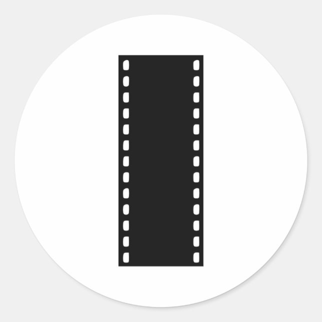 Sticker Rond Filmstrip - Film (Devant)