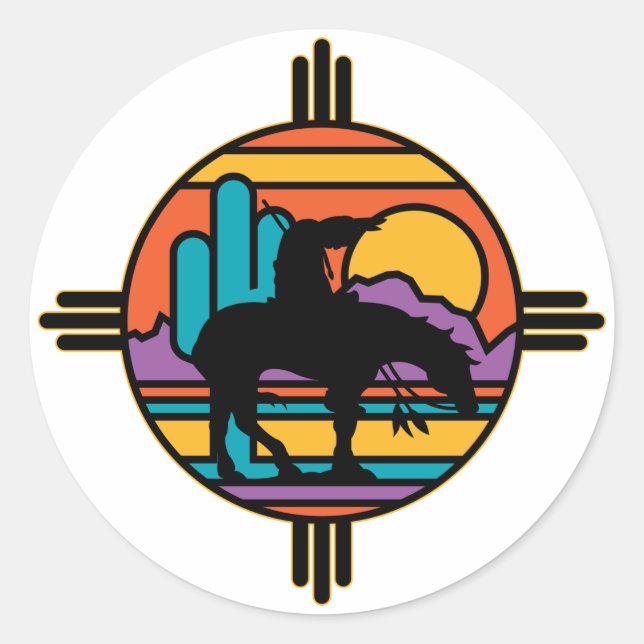 Sticker Rond Fin de la piste (Devant)