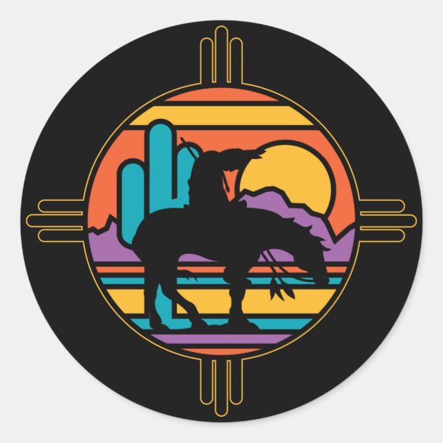 Sticker Rond Fin de la piste (Devant)