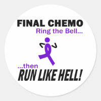 Finale Chemo Courir Comme L'Enfer - Ruban Violet