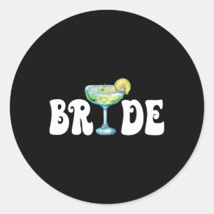 Sticker Rond Finale de mariée Fiesta Cinco De Mayo Margarita By