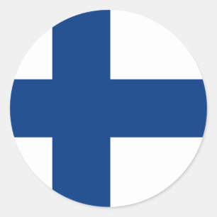 Sticker Rond finlande