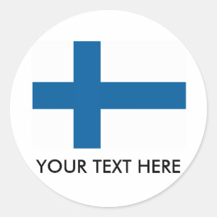 Sticker Rond Finlande
