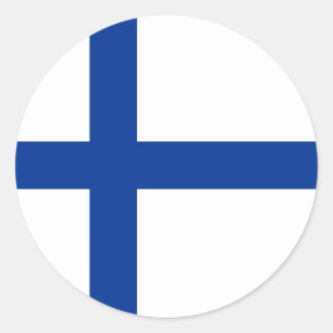 Sticker Rond finlande