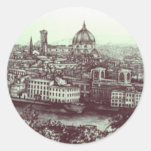 Sticker Rond Firenze