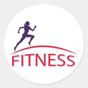 Sticker Rond Fitness