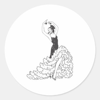 Sticker Rond Flamenco_.ai