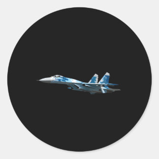 Sticker Rond Flanker Su-27