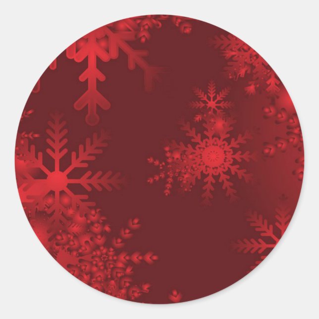 Sticker Rond Flèches rouges (Devant)