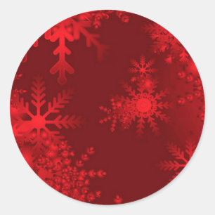 Sticker Rond Flèches rouges