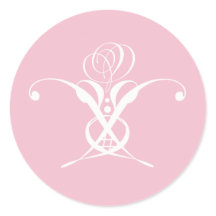 Fleur blanche Pastel rose Pâques