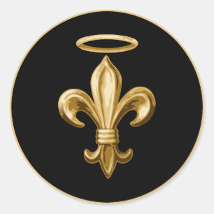 Sticker Rond Fleur de Halo