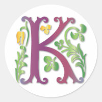 Fleur de lis K Monogramme