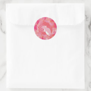 Sticker Rond Fleur de vie