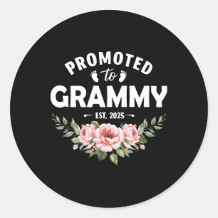 Sticker Rond Fleur Femme Promue À Grammy 2025