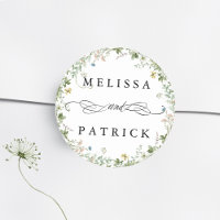 Fleur sauvage Wreath Élégant mariage