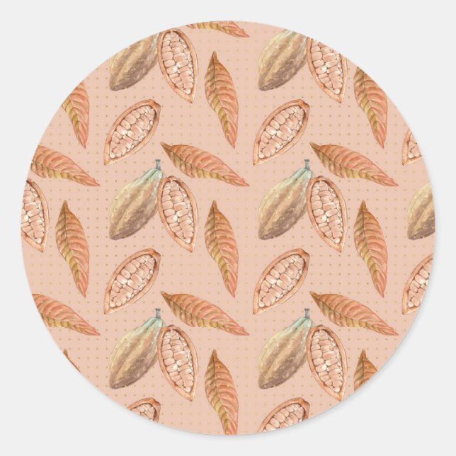 Sticker Rond Fleur Snapdragon (Devant)