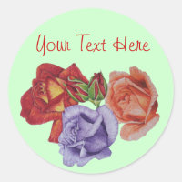 fleurs roses rouges et bourgeons roses art floral