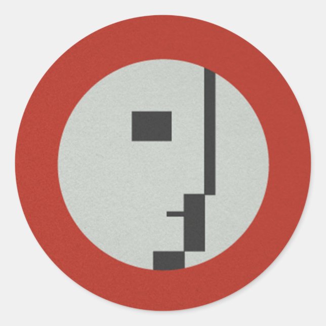 Sticker Rond FLomm Heroes : D’EVOCATUR ! (Devant)