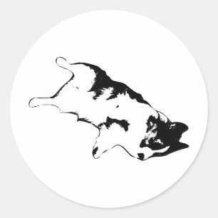 Sticker Rond Flop Life