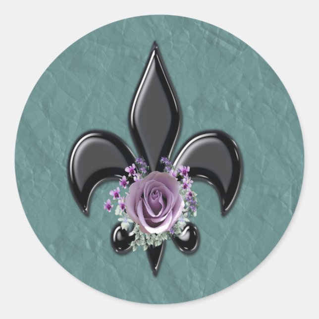 Sticker Rond Flor De Les 34 (Devant)
