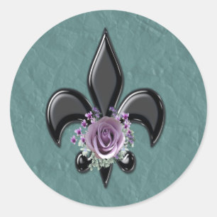Sticker Rond Flor De Les 34