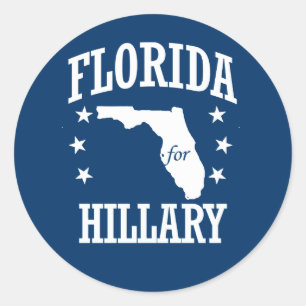 STICKER ROND FLORIDE POUR L'HILLARY