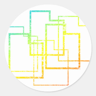 Sticker Rond flou de refroidissement utah