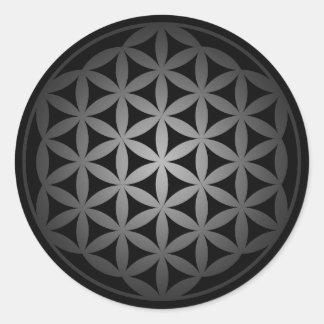 Sticker Rond flower of life3