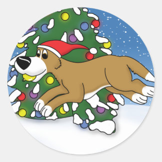 Sticker Rond Flyball