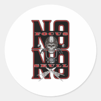 Sticker Rond focus crâne, fils atteints d'arthrite ibuprofène c