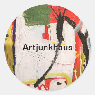 Sticker Rond foetus nerf optique Abstrait par Hankamer Artjunkh