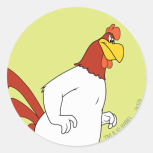 Sticker Rond Foghorn Leghorn