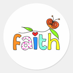 Sticker Rond Foi