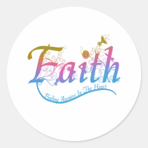 Sticker Rond Foi